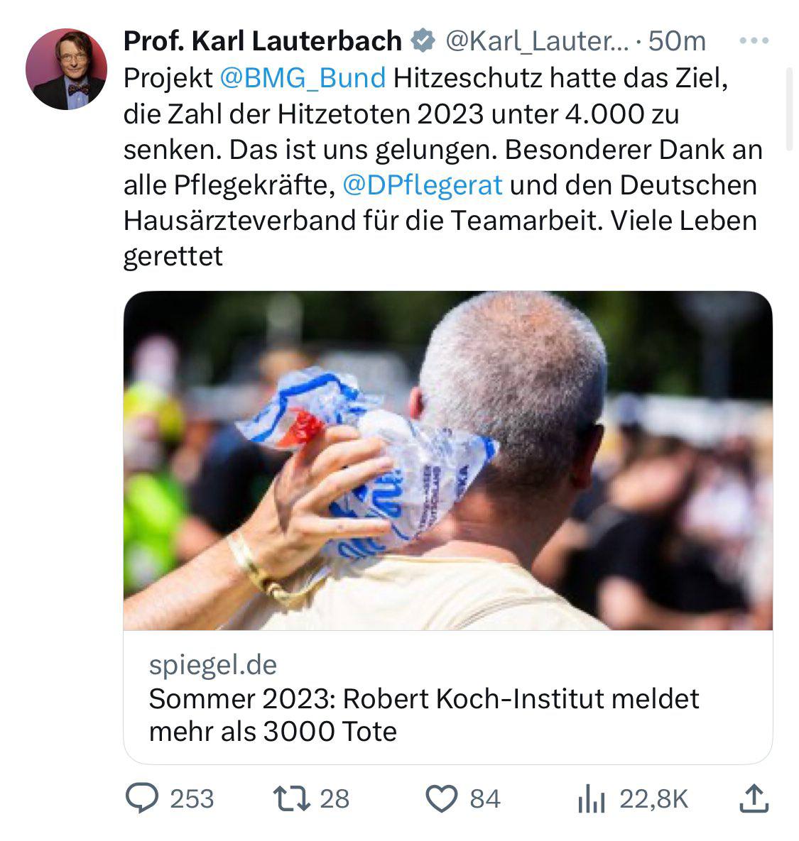 In demütiger Dankbarkeit